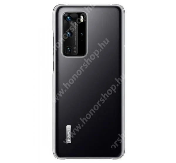  HUAWEI szilikon védő tok / hátlap - ÁTLÁTSZÓ - HUAWEI P40 Pro - 51993809 - GYÁRI