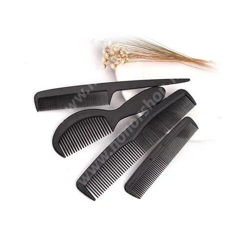 HUAWEI Honor Magic V2 RSR Porsche Design (VER-AN10) UNIVERZÁLIS 4db-os fésűkészlet - műanyag, antisztatikus - FEKETE