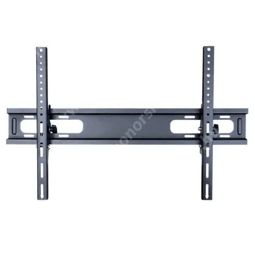 HUAWEI Honor 20S UNIVERZÁLIS TV vagy monitor fali konzol - 39"-82"-os készülékekhez, max. 65Kg teherbírás, dönthető felfelé 5°, lefelé 5°-ot, acél, gyorskioldós retesz rögzítő, távolság a faltól: 55mm - FEKETE 