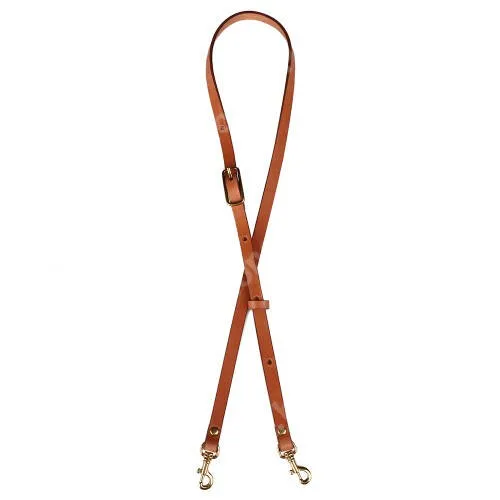 HUAWEI Honor Pad V9 (ROL-W00) UNIVERZÁLIS vállpánt táskákhoz, pénztárcákhoz - valódi bőr, állítható hosszúság, 125cm, szélesség: 1cm, vastagság: 3mm, gyorskioldó csat - BARNA