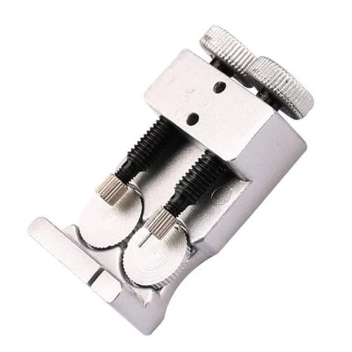 HUAWEI Band 3 Pro UNIVERZÁLIS stiftkinyomó / stiftbenyomó szerszám fém okosóra szíj beállításhoz - duplafejes kialakítás, 75 x 40 x 20mm - EZÜST