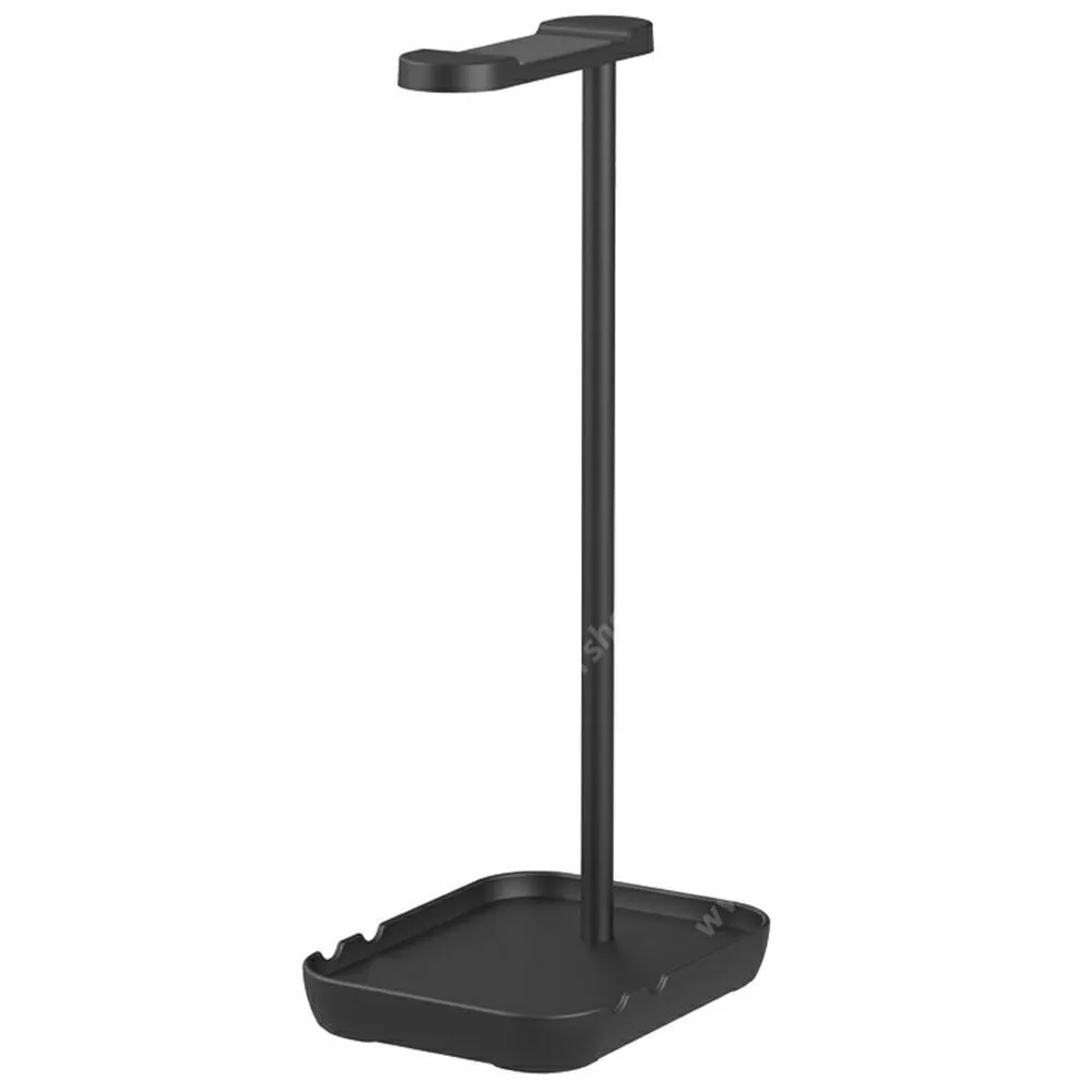 HUAWEI Honor Tablet V7 Pro Gamer fejhallgató tartó, állvány, Alumínium, Csúszásgátló, Fekete