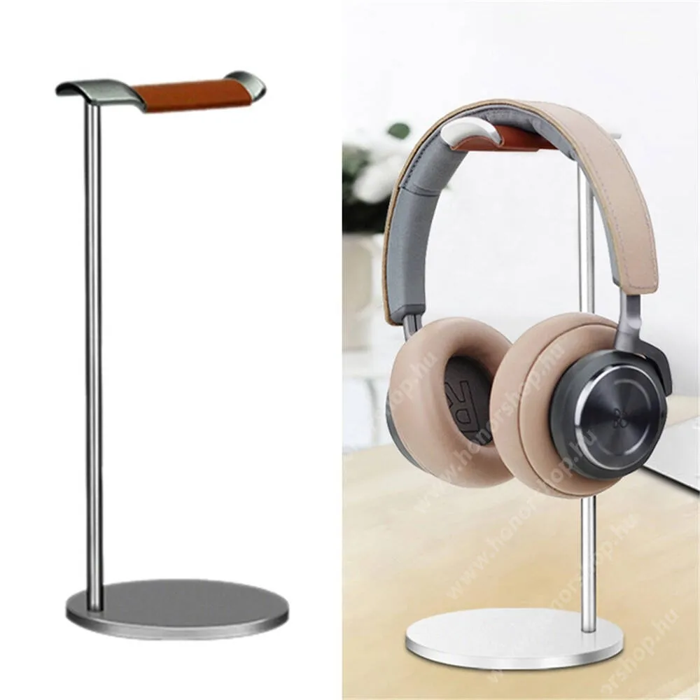 HUAWEI Honor Pad X8a Gamer fejhallgató tartó, állvány, Alumínium, Csúszásgátló, 270 x 100mm, Szürke