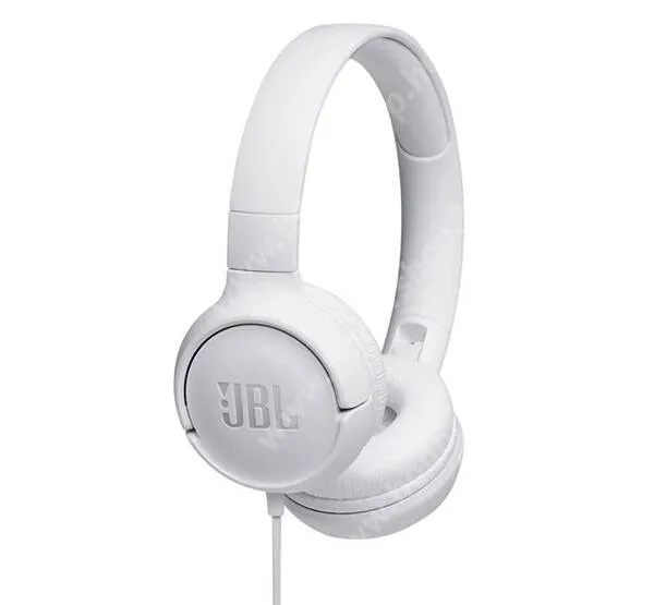 HUAWEI Honor Note 10 JBL T500 fejhallgató, Sztereo, Headset, 3,5mm jack, Összecsukható, Fehér