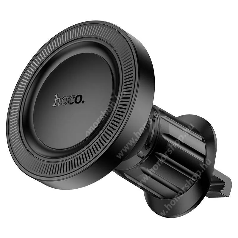HUAWEI Honor Magic V2 RSR Porsche Design (VER-AN10) Hoco autós telefontartó, szellőzőrácsra tehető, mágneses, 360°-ban forgatható, Mágneses, H56, Fekete