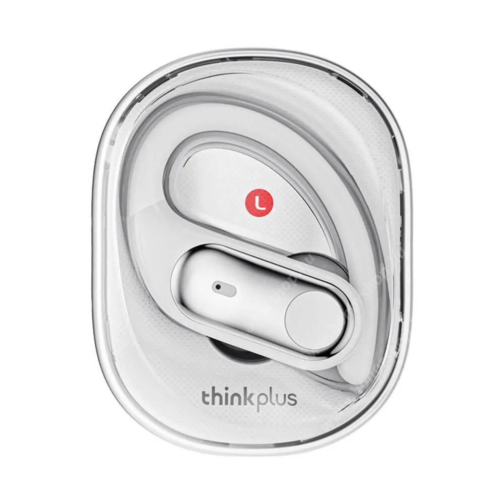 HUAWEI Honor Note 10 Lenovo ThinkPlus LP79 fülhallgató, Headset, Sztereó, Bluetooth v5.4, TWS, Zajszűrő, Fülre akasztható, Töltőtok, Fehér