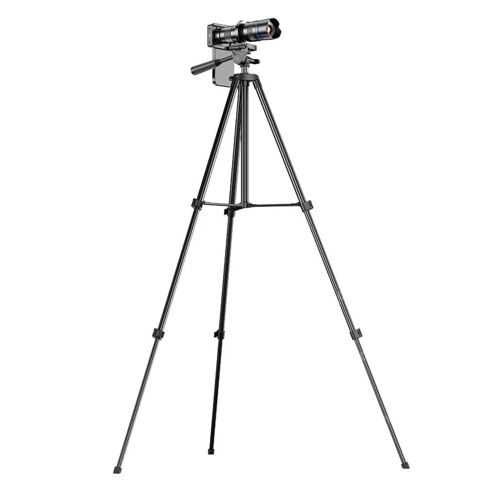 Vivo Y31s 5G Apexel 20-40× Zoom teleobjektív lencse tripod készlettel, Madárleshez, Koncertekre, Természetfotózáshoz, APL-20-40XCR50, Fekete