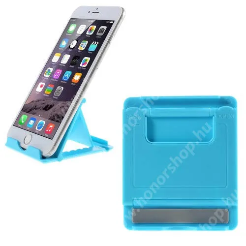 HUAWEI Honor Note 10 UNIVERZÁLIS asztali telefon tartó, állvány - VILÁGOSKÉK